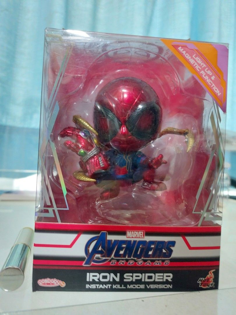 Hot Toys Avengers Endgame Iron Spider Instant Kill Mode Version 鋼鐵蜘蛛俠 殺戮模式 紅眼蜘蛛俠 興趣及遊戲
