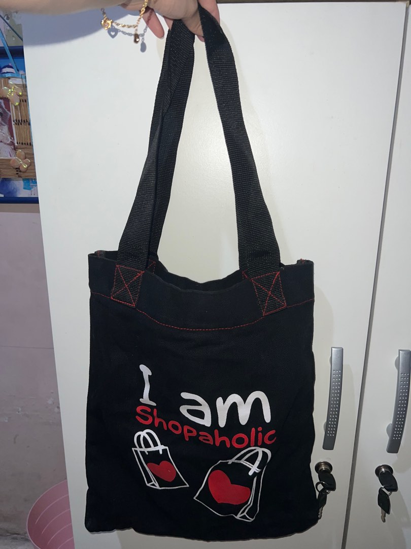 Totebag Hitam Fesyen Wanita Tas Dompet Di Carousell