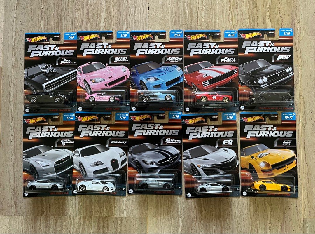 HOT WHEELS FAST AND FURIOUS Hobbies Toys Toys Games On Carousell