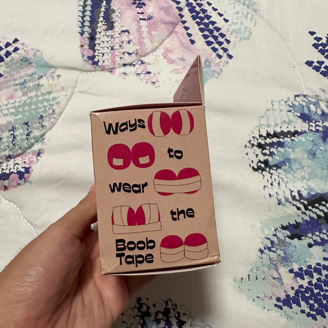 SEALED Hiraya Pilipina Boob Tape Ash Black Women S Fashion Undergarments Loungewear On