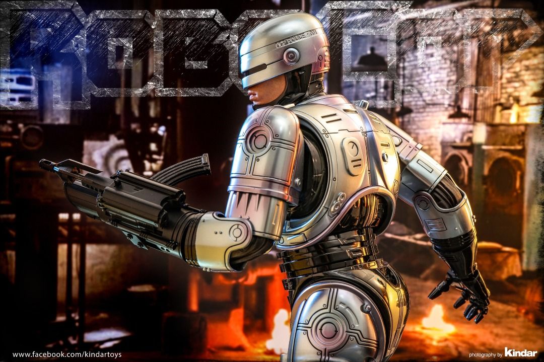 全新未開封 特別版 Hot Toys MMS D B Robocop 鐵甲威龍 合金版 Robocop Diecast with bonus part 興趣及