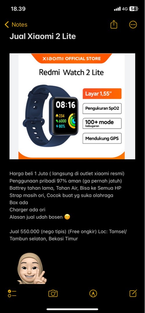 Xiaomi Lite Barang Mewah Jam Tangan Di Carousell