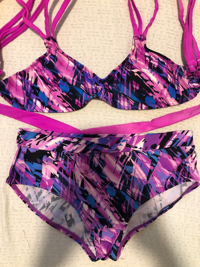 Piece Self Tie Bikini Swimsuit Women S Fashion Swimwear Bikinis