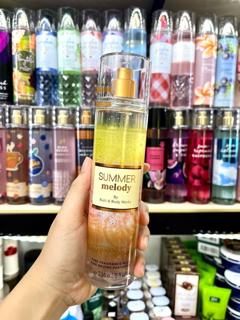 BBW Summer Melody Fine Fragrance Mist 236ml Beauty Personal Care Fragrance Deodorants On