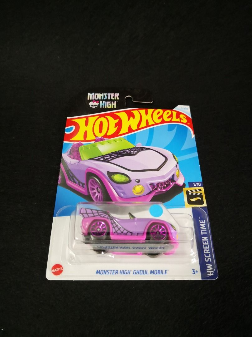 Hot Wheels Monster High Ghoul Mobile Screen Time First Edition Hobbies Toys Toys