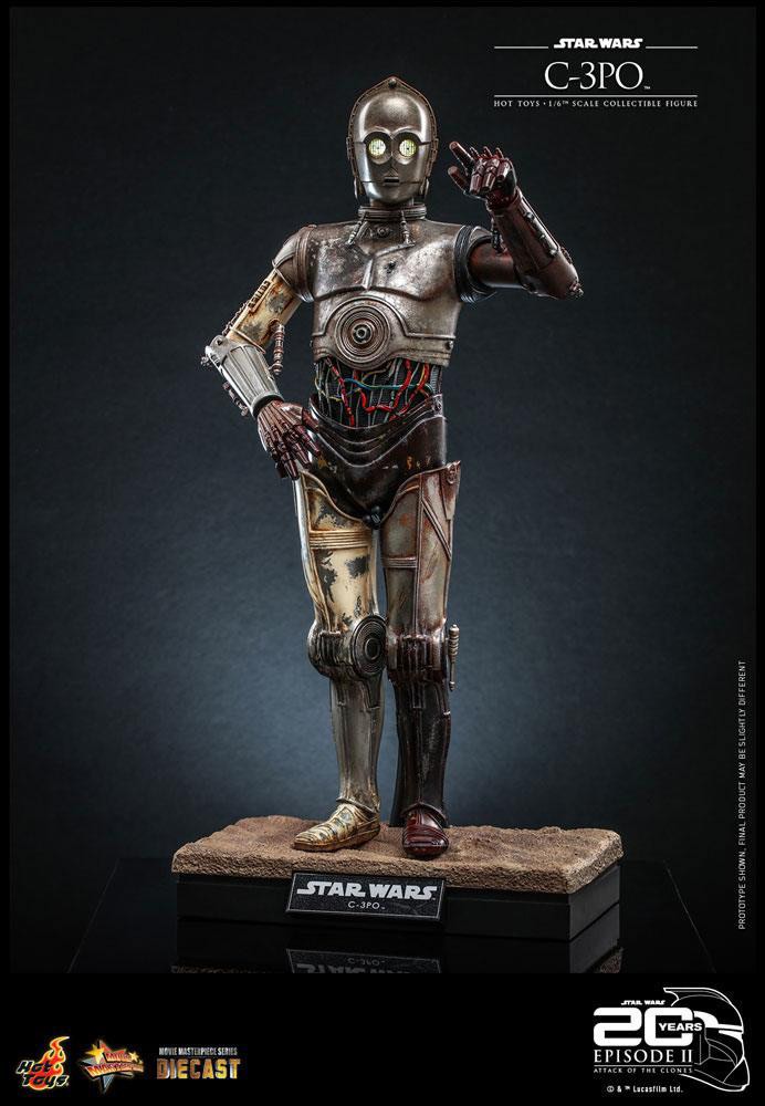 已可取貨 尾數 980 Hottoys 1 6 C 3PO Star Wars MMS650D46 of the Clones 星球大戰 c3po hot toys
