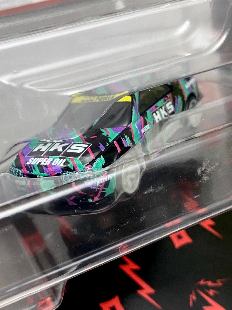 Hot Wheels Twinpack HKS MBK Van Nissan Skyline GT R BCNR33 GTR R33 Hobbies Toys Toys