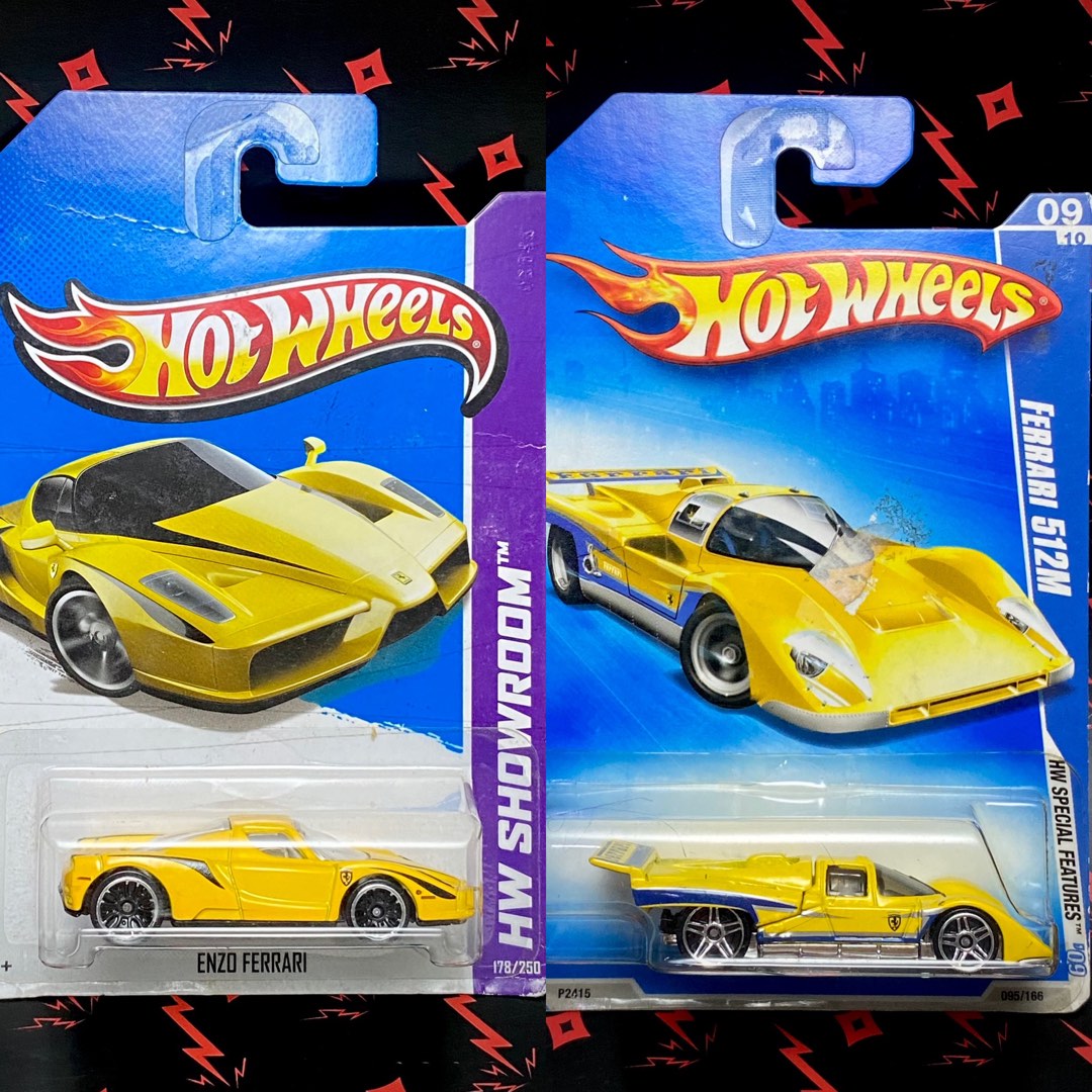 Hot Wheels Ferrari Enzo Hotwheels M Yellow Hobbies Toys Toys Games On Carousell