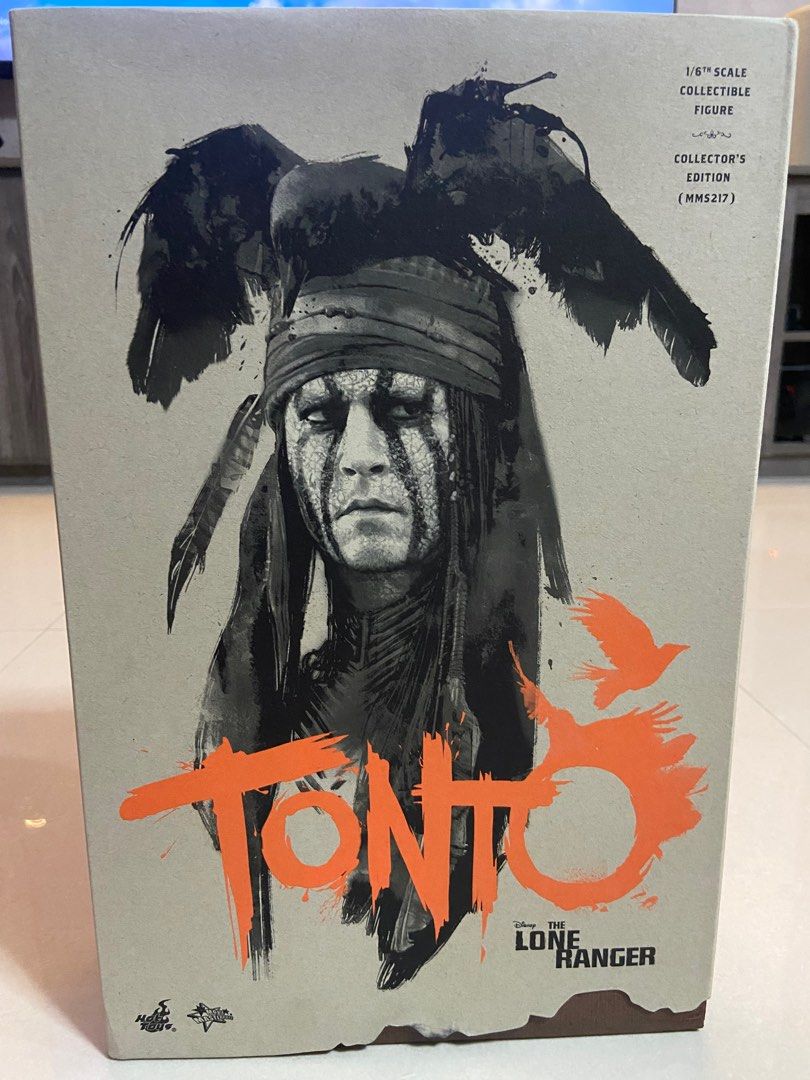 Rare Tonto Lone Ranger Johnny Depp Hot Toys Hobbies Toys Toys Games On Carousell