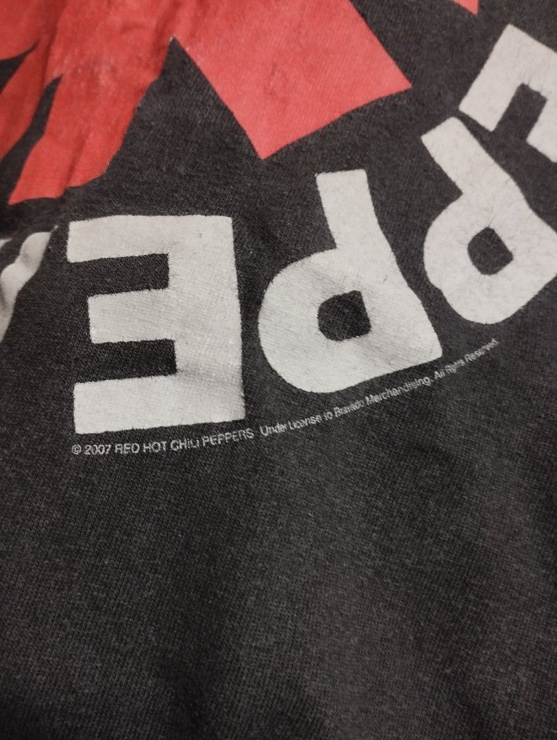 Red Hot Chili Peppers Men S Fashion Tops Sets Tshirts Polo Shirts On Carousell