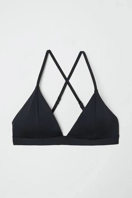 H M Triangle Bikini Top Women S Fashion Swimwear Bikinis Swimsuits