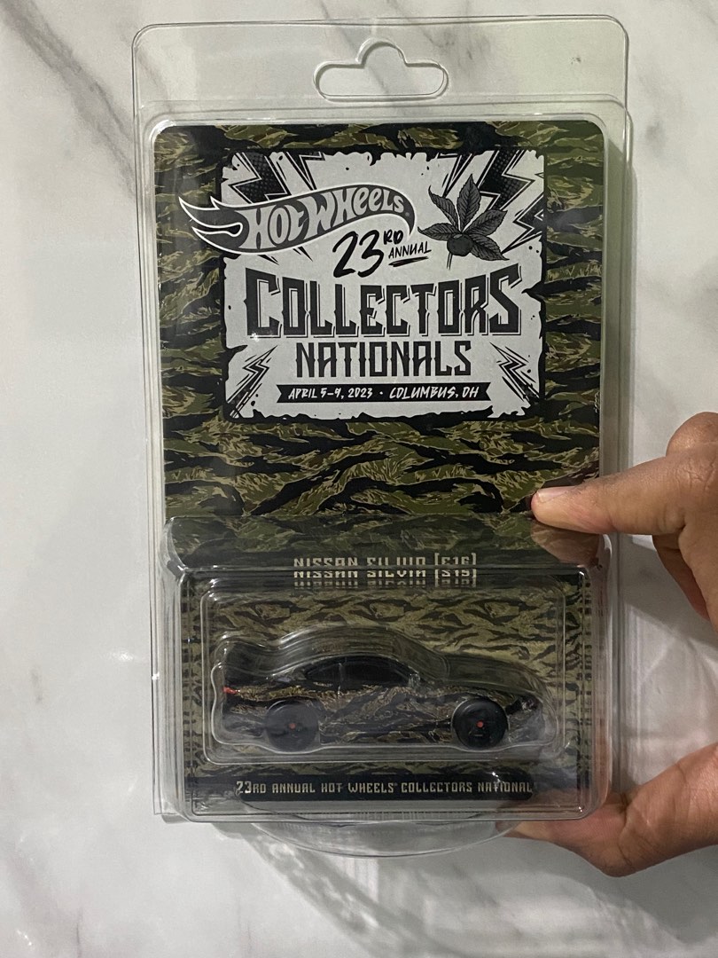 Hot Wheels Rd Annual Collectors Nationals Ohio Nissan Silvia S XXXX K Camouflage Green