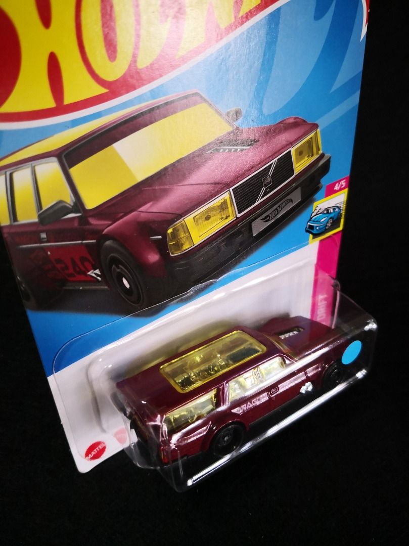 Hot Wheels Volvo Drift Wagon Oxblood First Edition Hobbies Toys Toys Games On Carousell