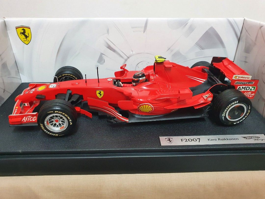 Hot Wheels Kimi Raikkonen Ferrari F F Hobbies Toys Toys Games On Carousell