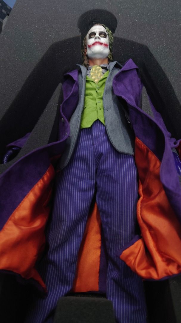 已開 絕版 Enterbay The Joker Enter Bay Hot Toys 比 Dark Knight