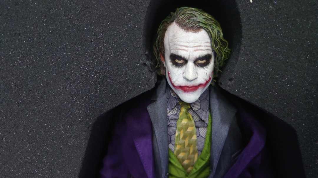 已開 絕版 Enterbay The Joker Enter Bay Hot Toys 比 Dark Knight