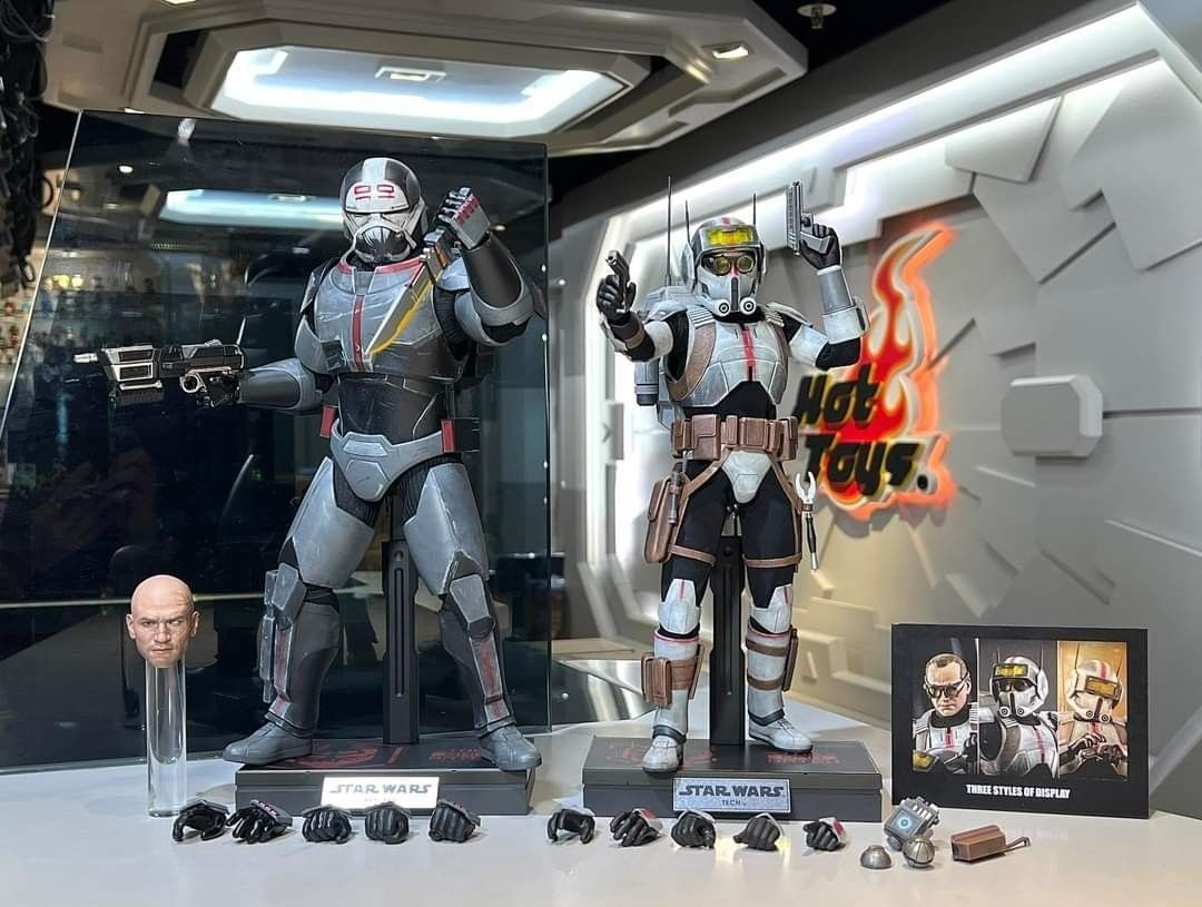 首日兩張 折訂單 尾數 hottoys Hot toys Bad Batch Tech Wrecker TMS TMS 興趣及遊戲 玩具 遊戲類