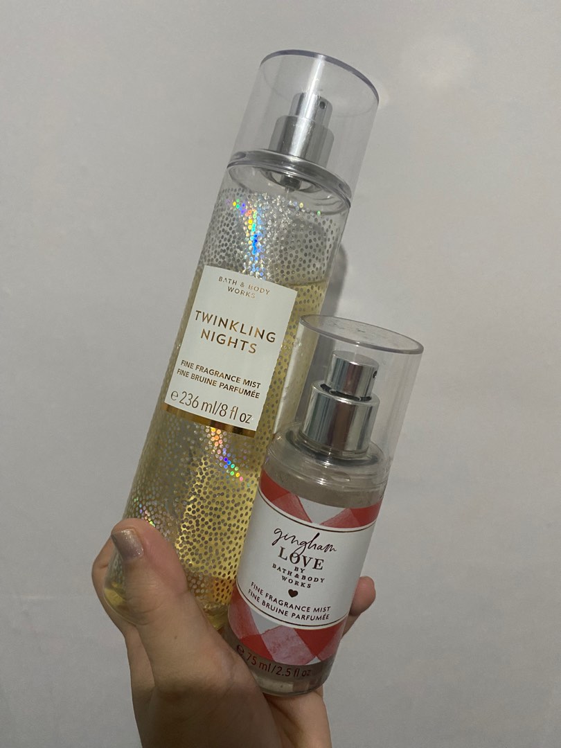 Bbw Twinkling Nights Gingham Love Beauty Personal Care Fragrance
