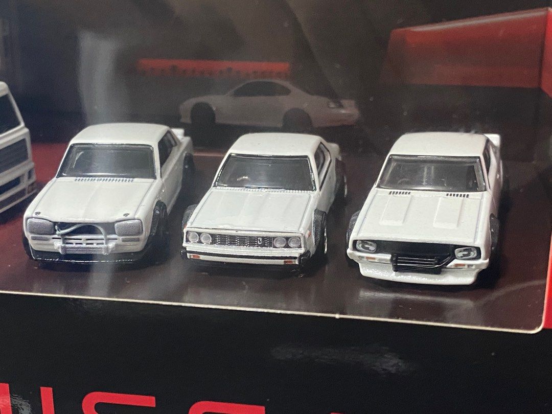 Hot Wheels Nissan Box Set GTR Old Skylines Hobbies Toys Toys Games On Carousell