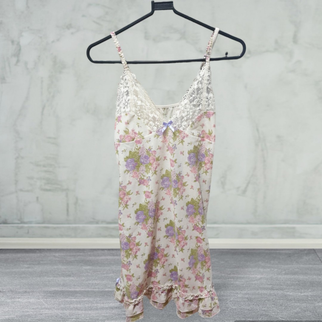 Lingerie Dress Bunga Baju Maljum Bukan La Senza No Victoria Secret