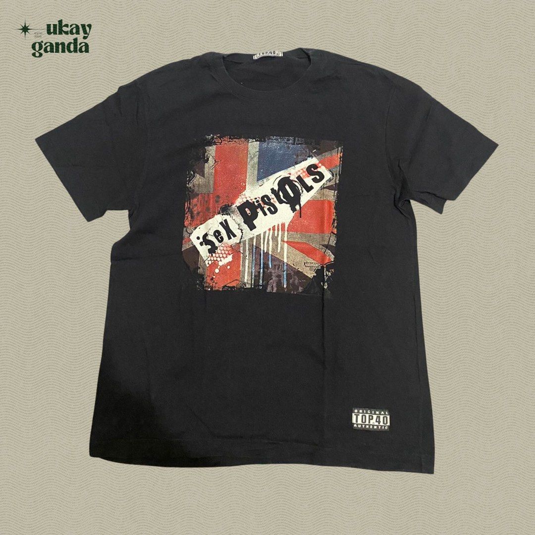 Sex Pistols Band Shirt Men S Fashion Tops Sets Tshirts Polo Shirts On Carousell