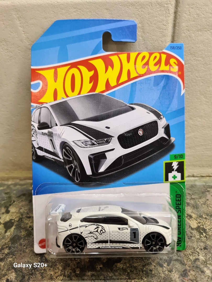 Jaguar I Pace Etrophy Hot Wheels Hw Green Speedseries Hobbies Toys Toys Games On