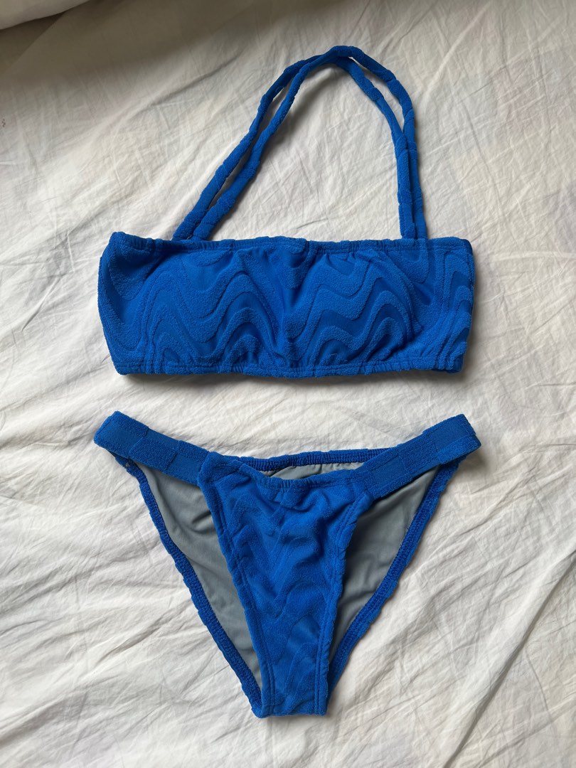 Sew Local Blue Bikini Women S Fashion Swimwear Bikinis Swimsuits