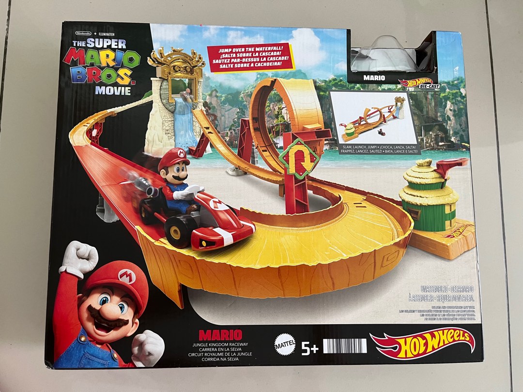 Super Mario Hot Wheels Mario Kart Smb Kong Island Hobbies Toys Toys Games On Carousell