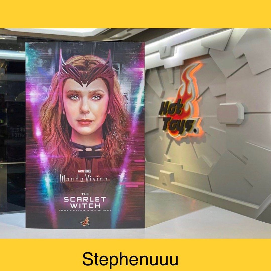 全新現貨 hottoys tms036 紅女巫 hot toys Scarlet Witch 興趣及遊戲 玩具 遊戲類 Carousell