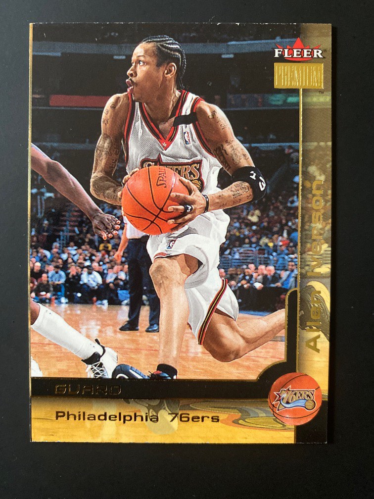 Allen Iverson Fleer Premium Nba Cards Hobbies Toys Toys Games On