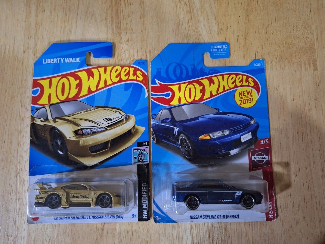 Hot Wheels LB Super Silhouette Nissan Sylvia And Nissan GTR R SET Hobbies Toys Toys