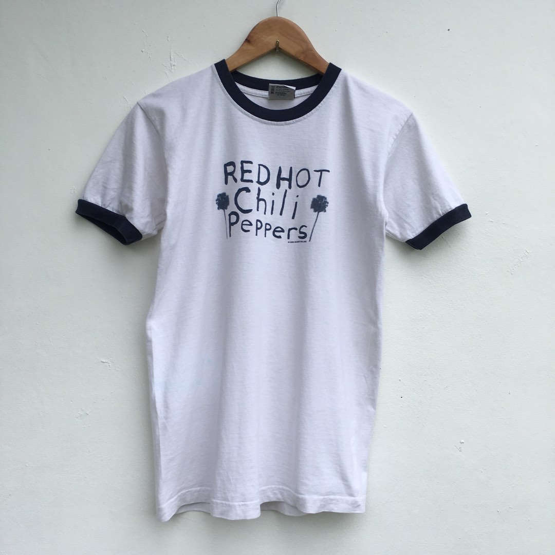 Red Hot Chili Peppers Men S Fashion Tops Sets Tshirts Polo Shirts On Carousell