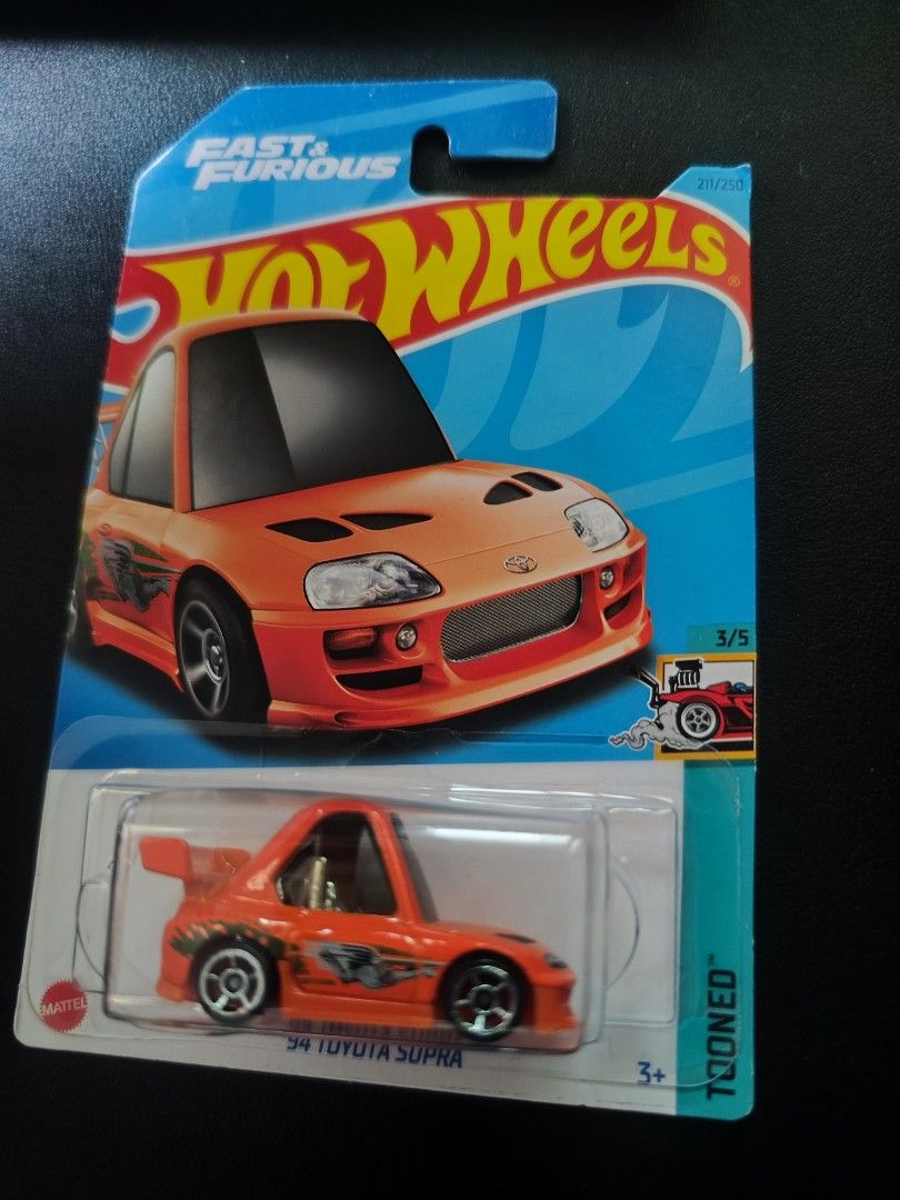 Hot Wheels Toyota Supra Mk4 Mainline Hobbies Toys Toys Games On Carousell