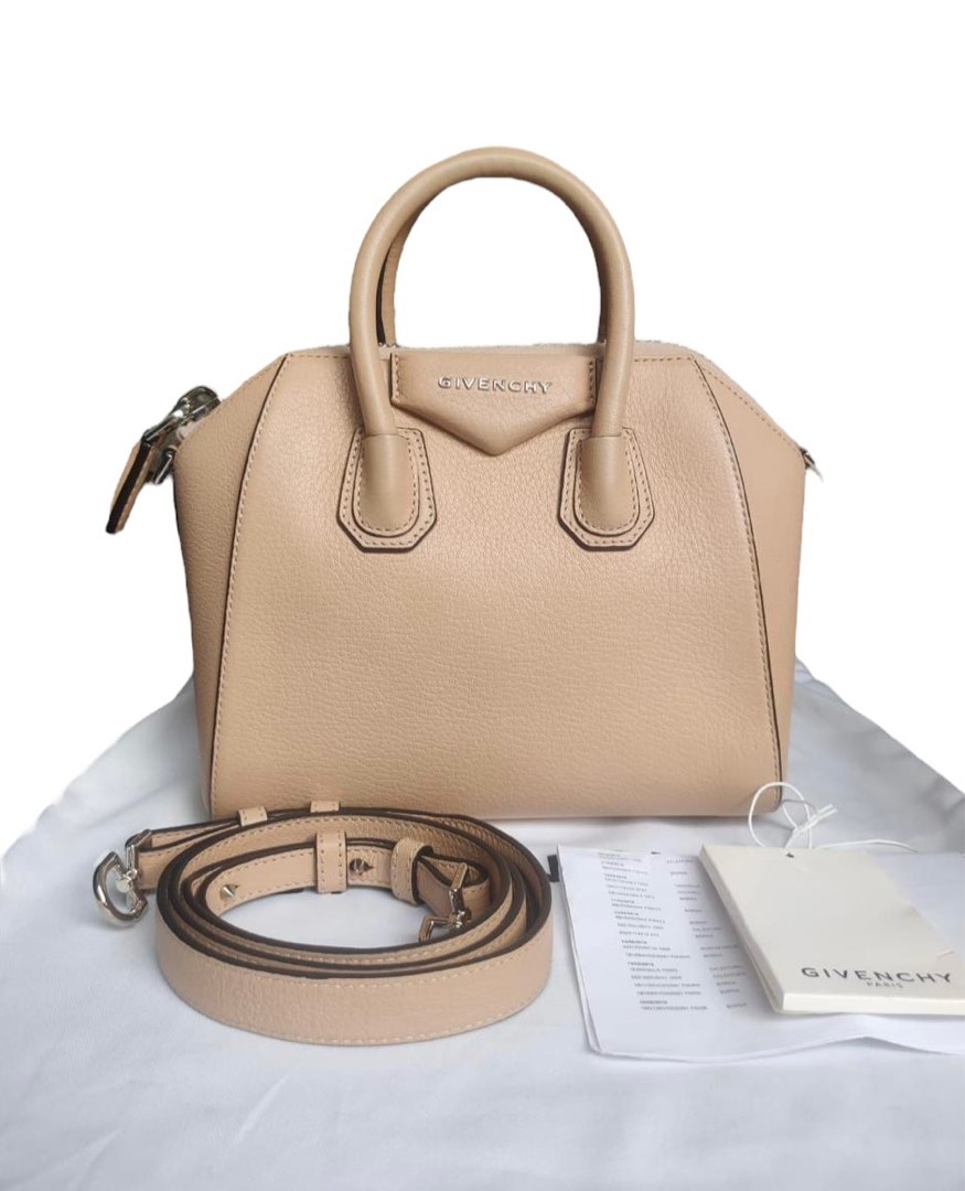 Givenchy Mini Antigona Nude Barang Mewah Tas Dompet Di Carousell
