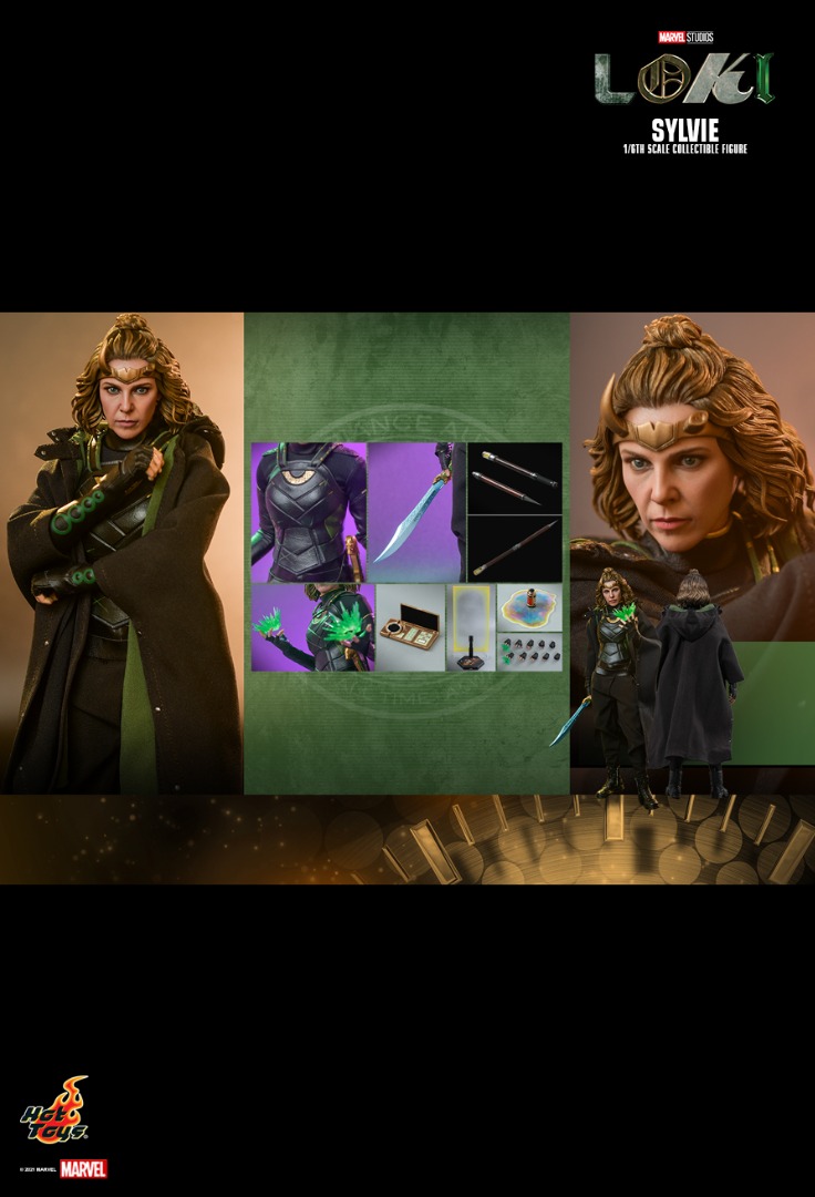 HOT TOYS TMS LOKI SYLVIE TH SCALE COLLECTIBLE FIGURE Hobbies Toys Toys Games On