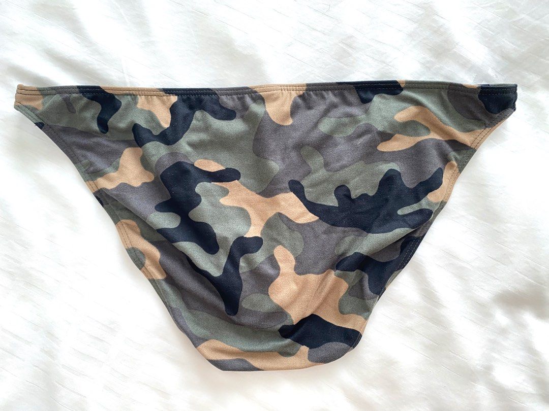 N N Camo Bulge Bikini Underwear Men S Fashion Bottoms New Underwear On Carousell