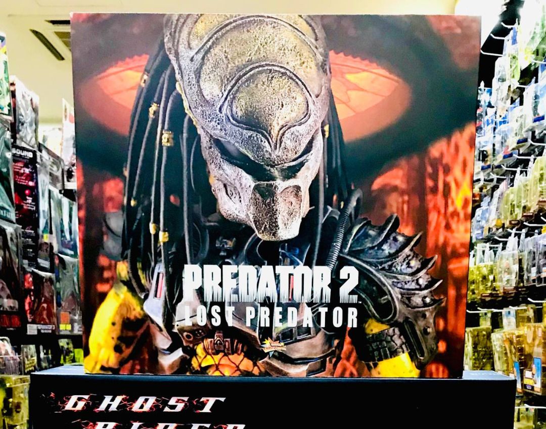 HOT TOYS MMS MOVIE MASTERPIECE COLLECTIBLE SERIES PREDATOR LOST PREDATOR RARE