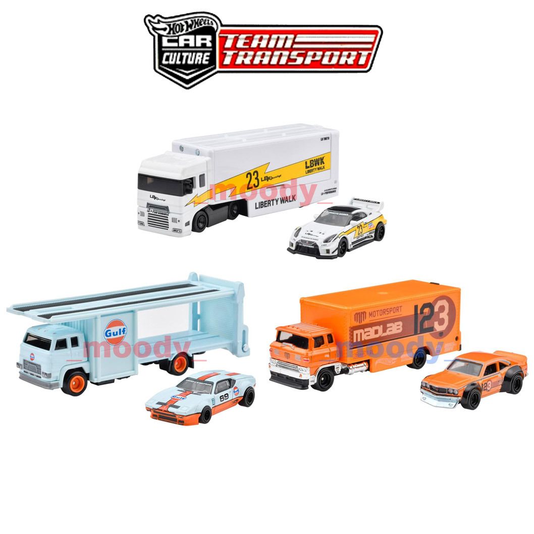 Pre Order Closed Hot Wheels Premium Team Transport LB Silhouette GT Nissan 35GT RR Ver 2 LBWK