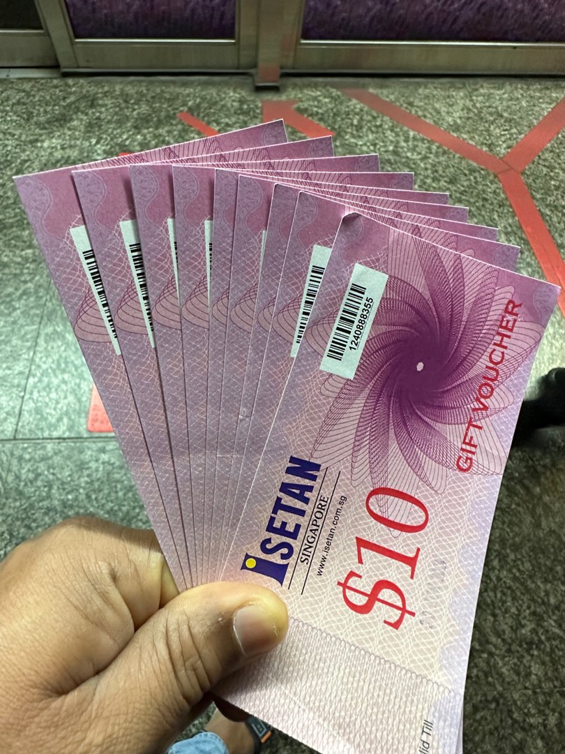 Isetan Voucher Tickets Vouchers Vouchers On Carousell