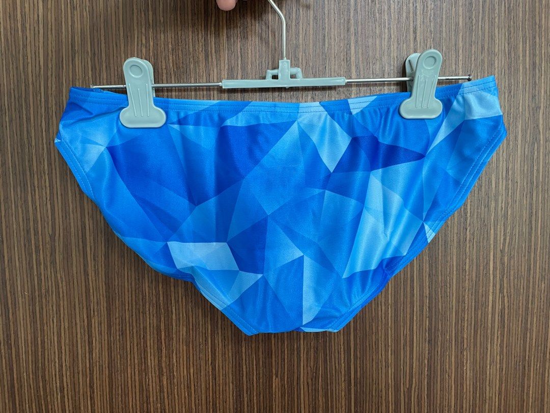 EGDE G Polygon Super Low Rise Bikini Underwear Blue Men S Fashion Bottoms New Underwear On
