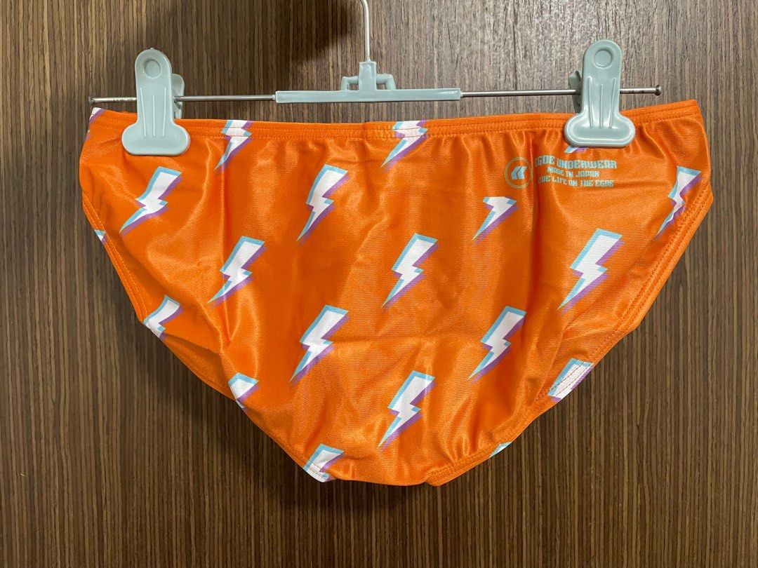EGDE Thunder Super Low Rise Bikini Orange Men S Fashion Bottoms New Underwear On