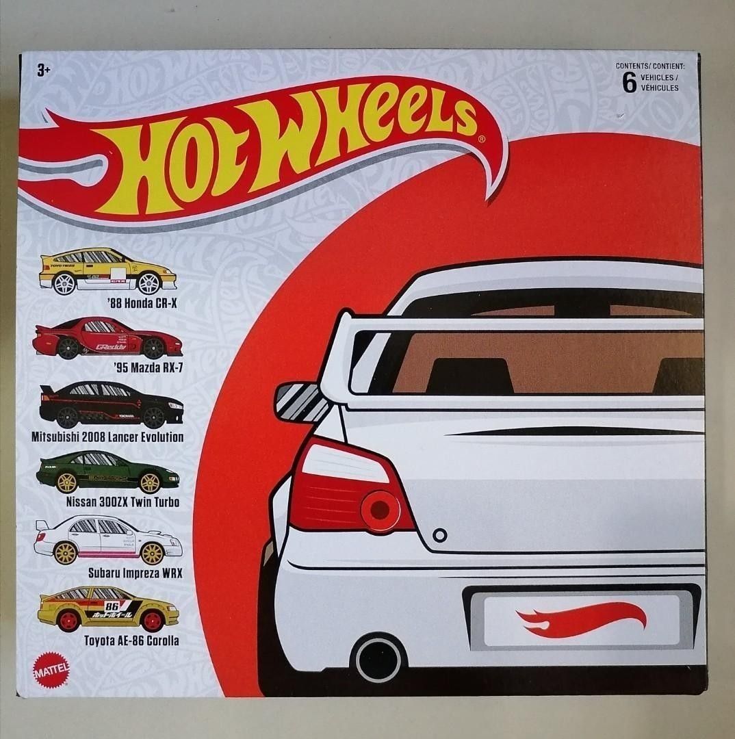 Hot Wheels Japanese Car Culture Themed Multipack Nissan ZX Twin Turbo Dark Green