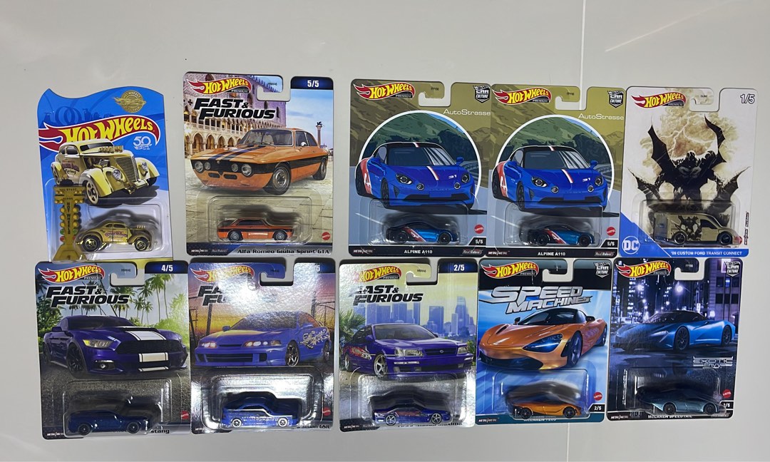 Hot Wheels Mix Premium Lot Hobbies Toys Toys Games On Carousell