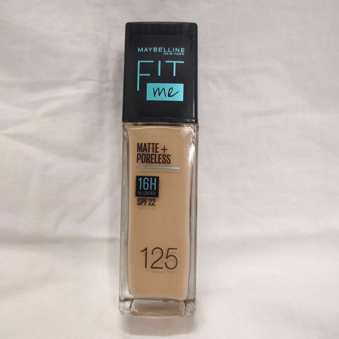 NUDE BEIGE Maybelline Fit Me Matte Poreless Liquid Foundation Make Up Ml Kesehatan