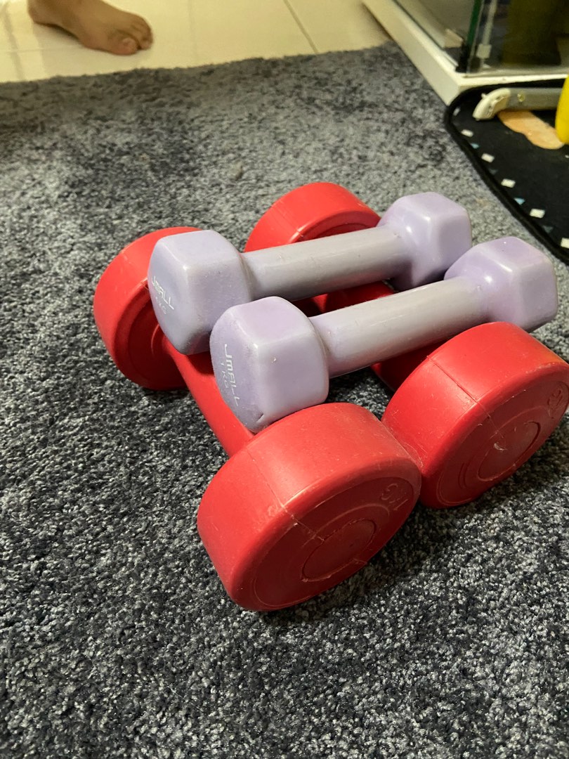 Kg Dumbbells Sports Equipment Exercise Fitness Weights