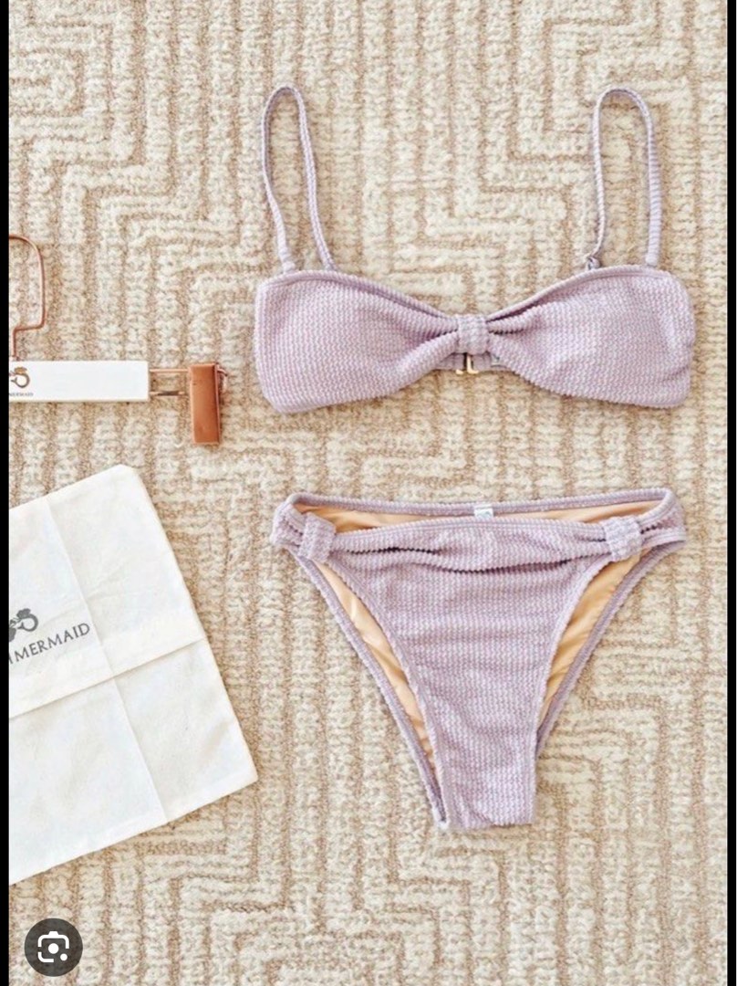 Eighth Mermaid Gisela Multi Way Bikini In Taro On Carousell
