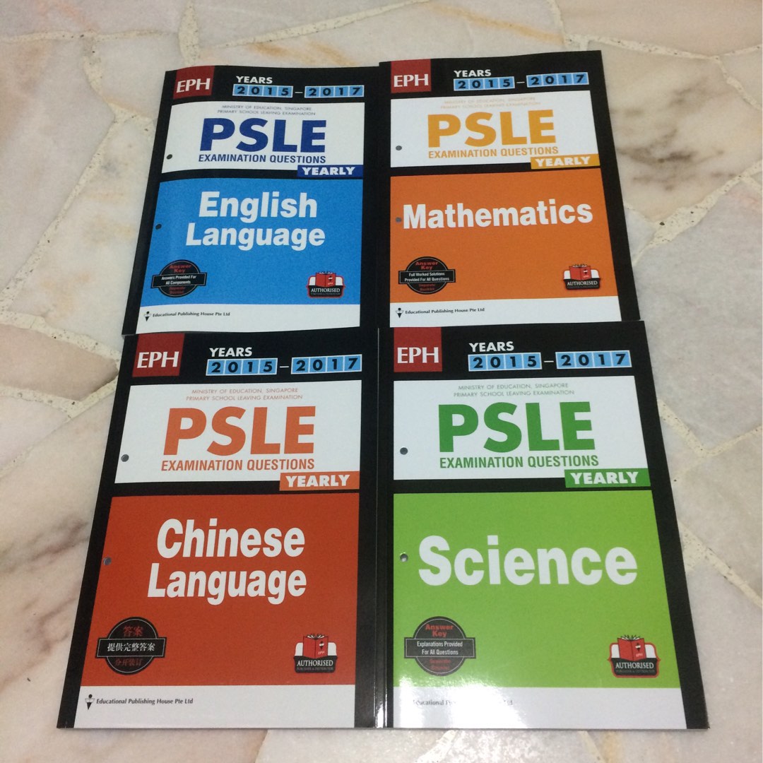 Psle Past Year Exam Paper Hobbies Toys Books Magazines Textbooks