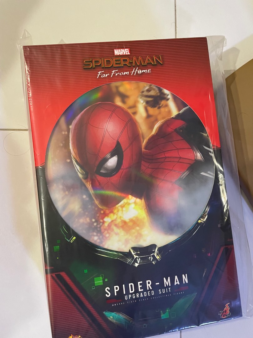 Hot Toys Spider Man Upgraded Suit Hobbies Toys Toys Games On Carousell