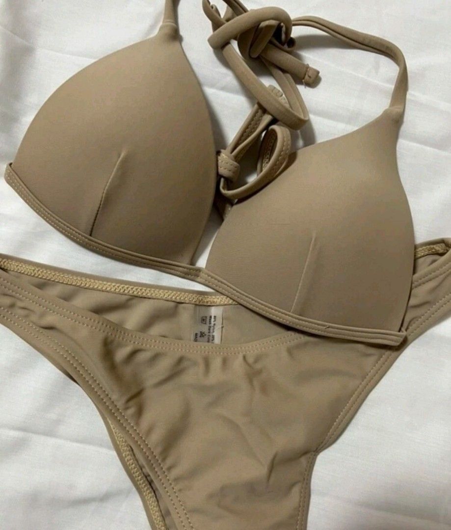 Khaki Bikini Set On Carousell