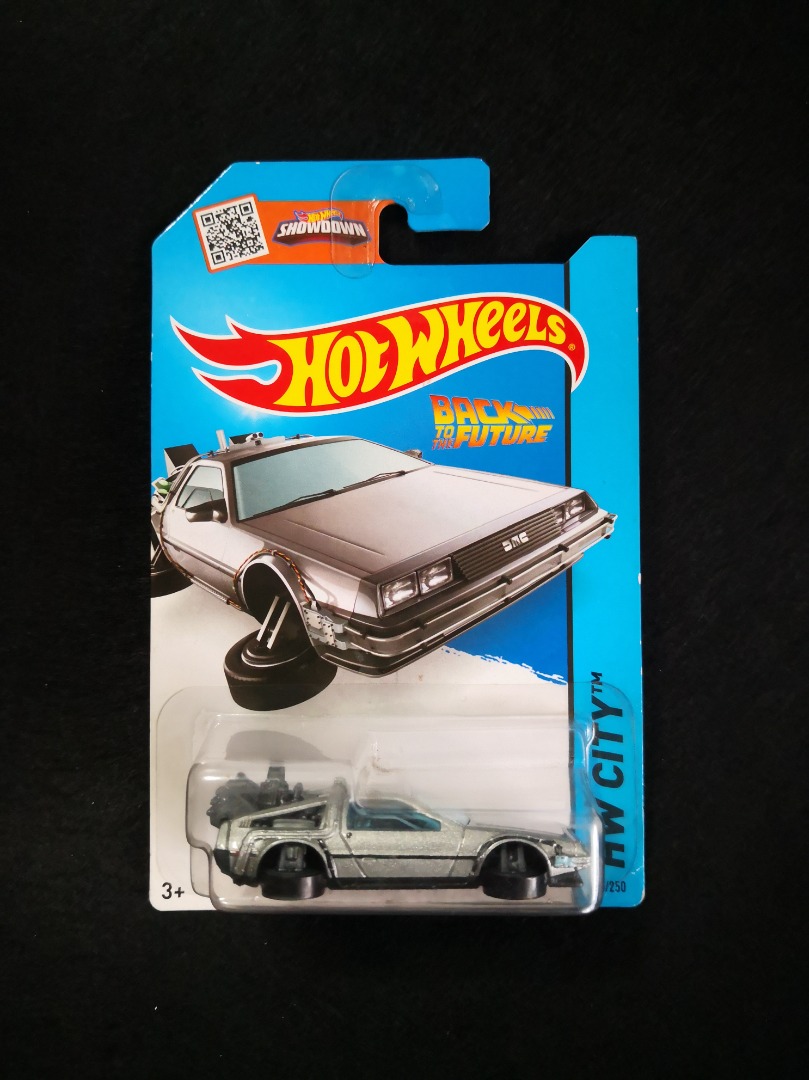 Hot Wheels Time Machine Hover Mode BTTF Back To The Future Delorean Screen Time First